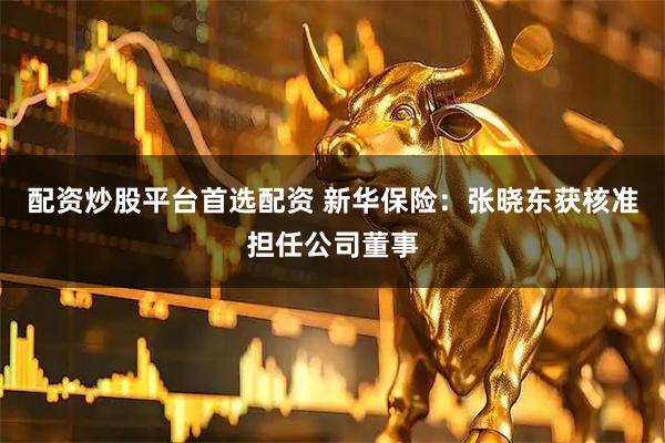 配资炒股平台首选配资 新华保险：张晓东获核准担任公司董事