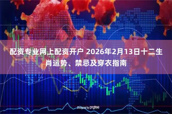 配资专业网上配资开户 2026年2月13日十二生肖运势、禁忌及穿衣指南
