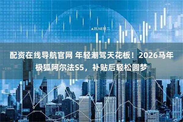配资在线导航官网 年轻潮驾天花板！2026马年极狐阿尔法S5，补贴后轻松圆梦